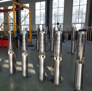 Bomba Centrífuga Sumergible de Alta Presión para Pozos Profundos de 400m, Bomba Eléctrica de Acero Inoxidable para Perforaciones, OEM - Product Image 1