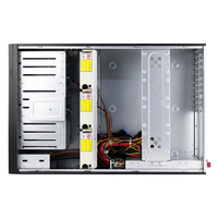 Boîtier tour 4U 8049ETX-8 prenant en charge les cartes mères 12"*13" avec planche arrière 12GB MINI HD SGPIO pour l'IA, le calcul en cloud et les Big Data