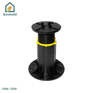 Système de piédestal en composite plastique Sunsbuild avec pieds réglables pour sol de cuisine extérieure - Écologique et résistant à l'eau - Product Image 1