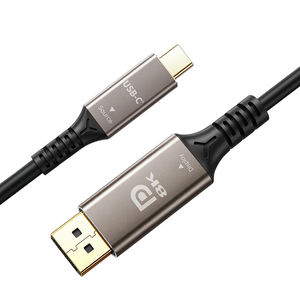 Cable USB C a DisplayPort DP 1.4 de Alta Definición UHD, Macho a Macho, 8K60Hz, Tipo C a DP para Monitor <span class=keywords><strong>y</strong></span> <span class=keywords><strong>Port</strong></span>átil - Product Image 1