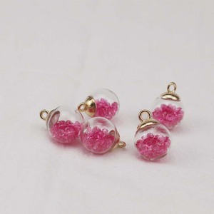 Accessoires de bijouterie <span class=keywords><strong>Pendentif</strong></span> <span class=keywords><strong>boule</strong></span> en verre transparent avec collier <span class=keywords><strong>strass</strong></span> en cristal de couleur <span class=keywords><strong>Pendentif</strong></span> à breloques personnalisé fait main - Product Image 6