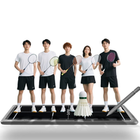 Tableau d'entraînement de badminton électronique LCD 15 pouces, tableau de stratégie et de tactiques, tablette d'écriture, équipement d'entraînement numérique pour entraîneur