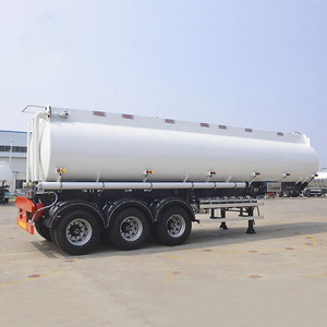 Nouvelle semi-remorque à réservoir de carburant en aluminium épaissi à 3 axes pour le transport longue distance de marchandises en acier de grand volume - Product Image 3