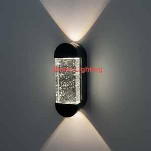 Moderna lampada da parete a LED dorato quadrato stile minimalista novità applique da parete per la decorazione della casa e l'illuminazione ambientale - Product Image 1