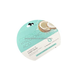 Sachet d'emballage pour masque facial en feuille d'aluminium laminé composite, pochette plate personnalisable avec logo imprimable, petit sachet pour produits de beauté - Product Image 5