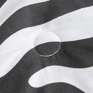 Set Sprei Motif Zebra Hitam Putih Grosir Pabrik, Set Selimut Semua Musim, Set Sprei Custom - Product Image 3