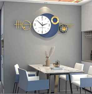 Reloj de pared moderno de lujo para sala de estar, comedor y oficina, fondo perfecto, decoración de pared, reloj de diseño elegante - Product Image 2