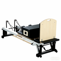 Reformer de Pilates en alliage d'aluminium durable pour usage commercial avec lit de base pour studios de Pilates, salles de sport et musculation - Garantie 5 ans