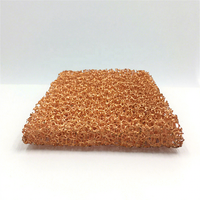 Mousse de cuivre métallique de taille personnalisée 80um 1mm 2mm 25mm pour matériau de cathode de batterie Li-ion