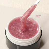 HEMA & TPO GRATUIT Platine Fleur Gel Constructeur à Faible Chaleur Constructeur d'Ongles Fleur Sèche Couleur Ongles Gel D'extension Uv Gel Dur Logo Personnalisé