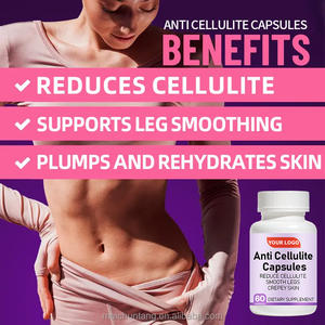 Private Label Natuurlijke Beste Lichaam Afslanken Anti-Cellulitis Capsules Crêpey Huid Gladde Capsules Voor Vrouwen Volwassenen - Product Image 4