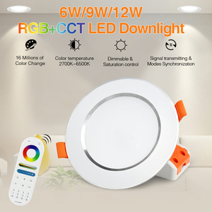 Top Selling Zigbee 12W Dimmable CCT Round LED Panel Light <strong>Smart</strong> Recessed <strong>Downlight</strong> - Product Image 2