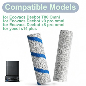 Mopa con Rodillo para Aspiradora Ecovacs Deebot X9 Pro Omni, X11 OmniCyclone, Repuesto para Aspiradora <span class=keywords><strong>Yeedi</strong></span> S14 Plus - Product Image 2