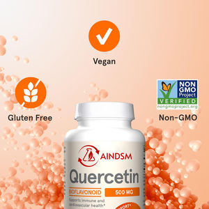 Cápsulas de Quercetina, Vitamina C y Zinc de Marca Privada, Cápsulas de Extracto de Quercetina, Cápsulas de Quercetina para el Apoyo Inmunológico y Cardíaco - Product Image 5