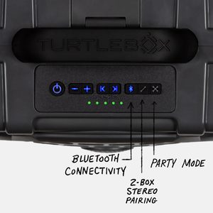 ลำโพงบลูทูธพกพา Turtlebox สำหรับใช้งานกลางแจ้ง 100W เสียงสเตอริโอรอบทิศทาง กันน้ำระดับ IP67 ดีไซน์แข็งแรงทนทาน - Product Image 6