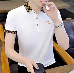 Polo Casual para <span class=keywords><strong>Hombre</strong></span> 2026, Moderno, Sencillo, <span class=keywords><strong>de</strong></span> Algodón Puro, Transpirable, Antipilling, Versátil - Product Image 3