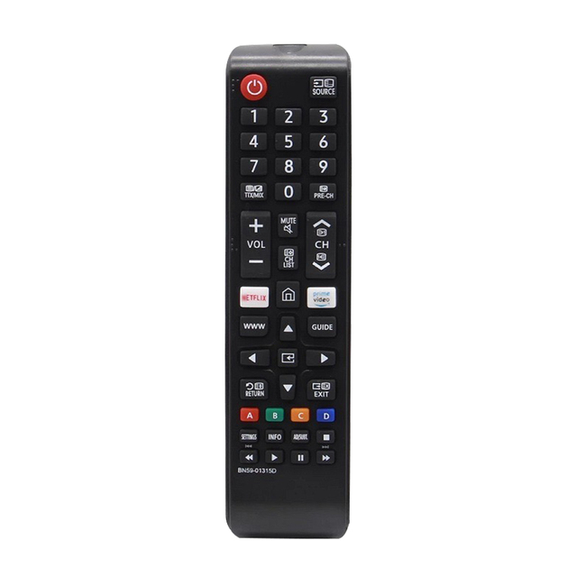 RCU Smart TV Universal Remote Control BN59-01315D Compatible Samsung TV Series 7 RU7100 4K UHD TV UA43RU7100 UA49RU7100