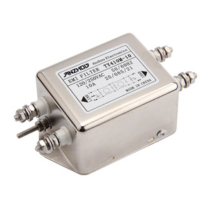 Filtro EMI Anzhou TY410M-10 120/250VAC 10A Monofásico para Corriente Alterna, Hecho en China - Product Image 1