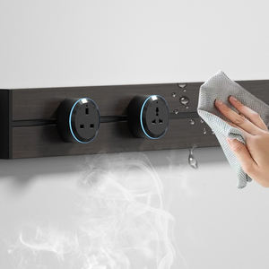 2024 Hot Sale Kunden spezifische 8000W 32A Wand-Küchen steckdosen 0,4 M-3M Aluminium legierung Power Track <span class=keywords><strong>Rail</strong></span> <span class=keywords><strong>System</strong></span> 3 <span class=keywords><strong>UK</strong></span> Steckdosen - Product Image 1