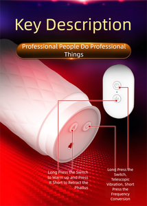 Juguetes Sexuales Telescópicos con Calefacción para Adultos, Vibrador Masturbador con Base de Ventosa, Consoladores Vibradores para Mujeres - Product Image 4