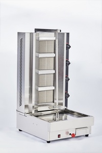 3,4 brûleurs Commercial Gas Shawarma Kebab Machine Comptoir Poulet Doner Pita Faisant La Machine - Product Image 3