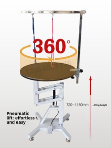 Tavolo da Toelettatura per Cani Pieghevole in Acciaio Inossidabile di Alta Qualità, Attrezzatura Ecologica per la Toelettatura di Cani di Piccola Taglia - Product Image 3