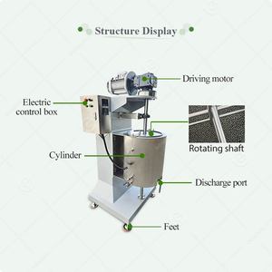 500l bill Miller Melanger tecnologia cioccolato Batch Ball Mill macchina 100l prezzo con Lcd - Product Image 3