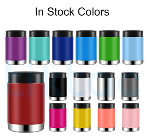 Toptan 12oz boş sublime vakum yalıtımlı Silm kola bira soğutucu Can - Product Image 3