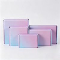 Boîtes d'expédition en carton ondulé biodégradable, recyclable et léger pour petites entreprises, soins de la peau et produits pour les ongles, vente en gros