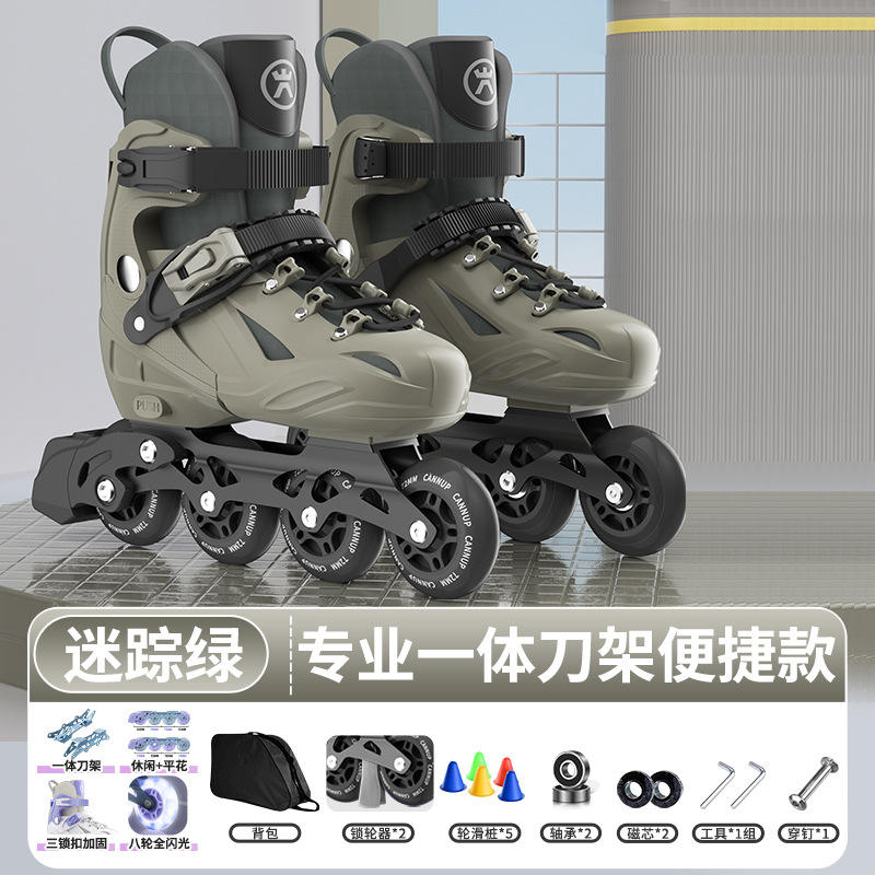 Black shoes [Backpack included]