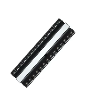 <span class=keywords><strong>Foco</strong></span> <span class=keywords><strong>LED</strong></span> con zoom RGBW DMX512, sistema de riel lineal, lámpara de Focos ajustables, COB, 12W, 20W, 30W, 40W - Product Image 2