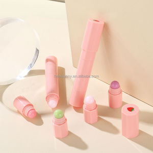 Óleo hidratante para lábios de marca própria, aromatizante e aromatizante de frutas transparente, rosa e vegano, brilho labial, protetor labial - Product Image 6