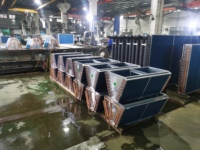 Bobines de refroidissement à eau et bobines de refroidissement DX sur mesure pour unités de traitement d'air (UTA), en acier inoxydable avec transfert de chaleur efficace