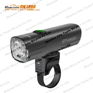 Preço por atacado Luz de alta qualidade para o ciclo 1500 Lumems Brilho Modos Flash Led Bicicleta Frente Cabeça Luzes Magicshine 1500