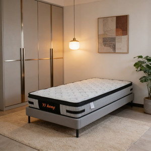 Colchones Comprimidos con Muelles Ensacados, Tamaño Individual, Espuma Viscoelástica, Colchón Moderno de <span class=keywords><strong>90</strong></span> x 200 <span class=keywords><strong>cm</strong></span>, 100 x 200 <span class=keywords><strong>cm</strong></span> en Caja - Product Image 2