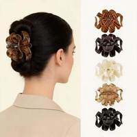 Nouvelle pince à cheveux décontractée pour femmes, style européen et coréen, motif pieuvre, melon d'eau, coquillage, pince à ressort, antidérapante, pour mélanger les cheveux, vente en gros