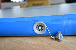 Tapis de gymnastique gonflable en PVC personnalisé, piste d'air, 300x100x10, tapis de gymnastique pliable et étanche avec logo personnalisé - Product Image 5