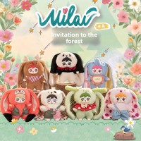 MILAI Figurine en peluche ABS Elf Longue Oreille Congelée, Pendentif, Unisexe, Boîte Mystère, Jouet Tendance, Ornement, Cadeau 14+