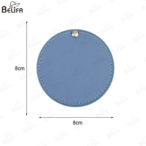 Quà Tặng Mới Vòng Túi Gương Khuyến Mãi Mới Túi Gương Nhà Máy Outlet Giá Cả Cạnh Tranh PU Da Trang Điểm Gương - Product Image 2