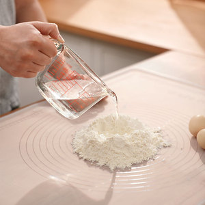 Silicone Kneading <b>Mat</b> 6mm Thick Non-Stick For Baking Dumpling Making Home Use Extra <b>Large</b> Size Plain Color - Product Image 2