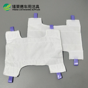Friend Car Washing Supplies Microfiber <b>Mop</b> Pad Hv300 Detachable White Steam <b>Mop</b> Accessory - Product Image 2