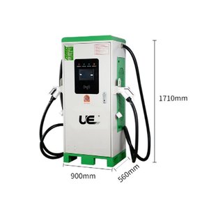 Cargador de CC para vehículos eléctricos de 60 kW con certificación CE, con una sola pistola de carga lateral CCS 1 o CCS 2 - Elevador de coches profesional - Product Image 2