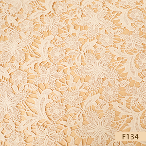 Il tessuto di pizzo floreale del tessuto del pizzo del cotone del buon prezzo del settore dal tessuto dell'asso di cantiere <span class=keywords><strong>Guipure</strong></span> - Product Image 5