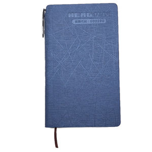 สมุดบันทึกหนังแบบปรับแต่งได้เต็มที่ ขนาดตามต้องการ เป็นมิตรกับสิ่งแวดล้อม พร้อมโลโก้สั่งทำ ปฏิทิน แผ่นบันทึกประจำวัน สำหรับจดบันทึก - Product Image 1