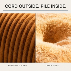 Cama Cálida para Mascotas, Sofá de Felpa para Perros y Gatos, Colchoneta Extraíble y Lavable, Nido Suave para Uso en Interiores - Product Image 6