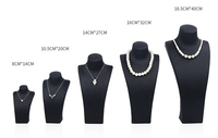 Vente en gros collier de perles, accessoire de vitrine, support de Table, bijoux, Mannequin, présentoir de bijoux, buste pour armoire, magasin