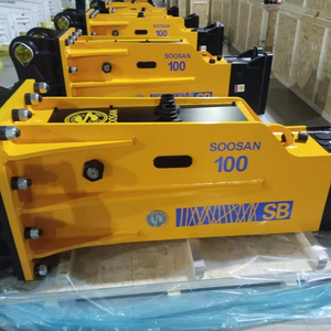 Wholesale for SB100 Box Type Silenced Hydraulic Breaker Hammer 25-30 Ton Excavator Construction Use 135mm Chisel Yellow 1 - Product Image 1