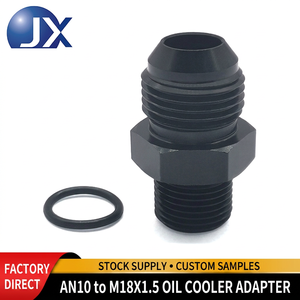 Adaptateur mâle AN10 à M18×1.5 pour performance automobile, connecteur de ligne de carburant en aluminium CNC pour pompe à carburant et système de refroidissement d'huile - Product Image 5