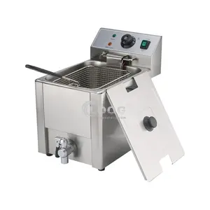 Hot Sale Hotel Equipment Single Pot Deep Fryer Table Top Chicken Frying Machine