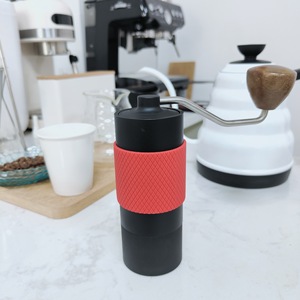 Molinillo de café manual con manivela y agarre antideslizante para uso doméstico - Product Image 1